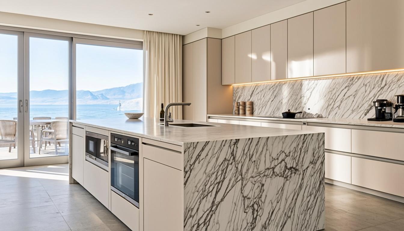 Modern Kitchen Interior in Athens Rental Apartment - CityKey Properties