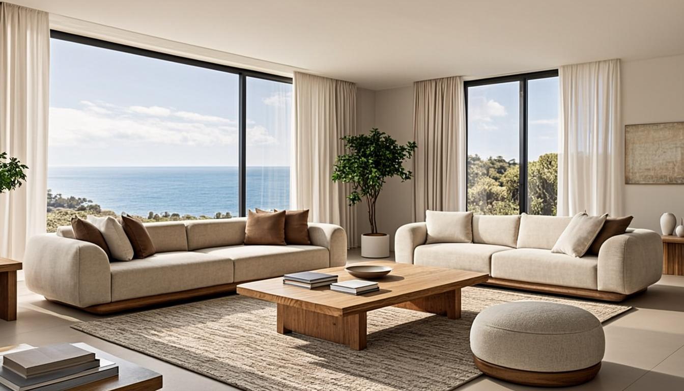 Beautiful Modern Living Room Interior in Athens Real Estate - CityKey Properties